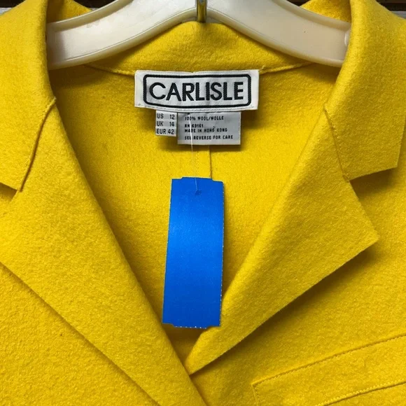 Carlisle Vibrant Yellow Blazer - Picture 2 of 5